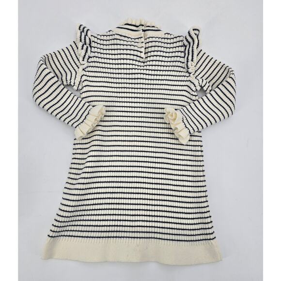 Baby GAP Striped Ruffle Knit Sweater Dress - 18/24M - Picture 4 of 4